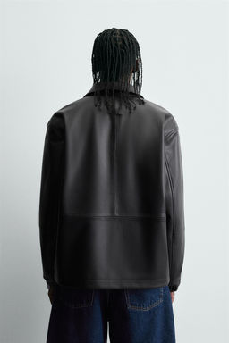 FAUX LEATHER JACKET - Zara фото 3