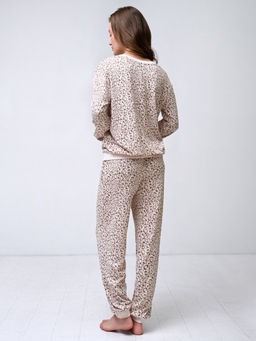 Женская пижама (ДЛ.рукав+брюки) 4167TCC - Indefini фото 4