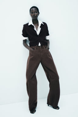 Barrel Regular Waist Jeans - H&m фото 6