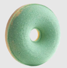 FABRIK пончик бурлящий д/ванны 120гр с пенкой Mono "Яблоко"