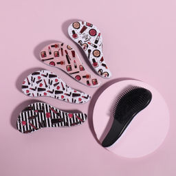 Расчёска массажная, 5.5?14.5(1) см, PVC коробка, рисунок МИКС