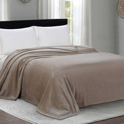 Плед/покрывало 240х200см Бали, велсофт Virginia гладкокрашенный, полиэстер 100%, плотность 260г/м2, упаковка: 20х33см пояс бумажный, Домашняя мода (Россия)  фото 5