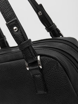 Чёрная сумка классическая S.Lavia  фото 6