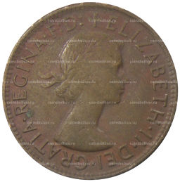 1 пенни 1963 года Австралия
