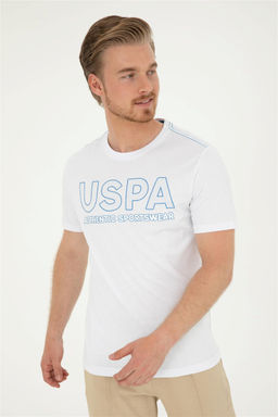 Мужская белая футболка Неожиданная скидка в корзине - U.s. polo assn фото 3