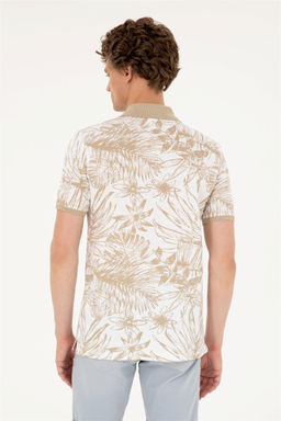 U. S. Polo Assn / Мужская футболка светло-хаки - U.s. polo assn фото 5