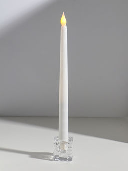 Цена за 2 шт. Подсвечник стекло на 1 свечу "Куб. Лёд" прозрачный d=2 см 4х4х4 см