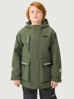 Парка п4м4326 хаки