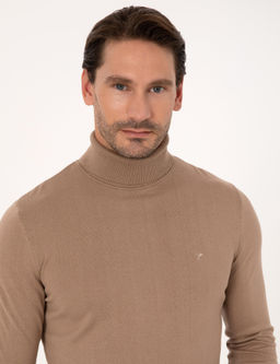 Camel Slim Fit Basic Kazak - Cacharel фото 2