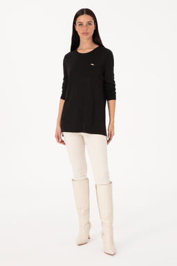 Kad_n Siyah Basic Kazak - U.s. polo assn фото 4