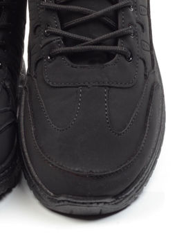 03-CRK7707-7 BLACK Ботинки зимние мужские (искусственные материалы)