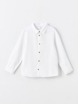 Uzun Kollu Basic Erkek ?ocuk G?mlek