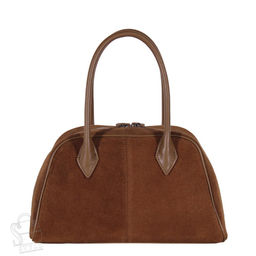 Сумка женская кожаная 88018AA brown Polina&Eiterou в Новосибирске