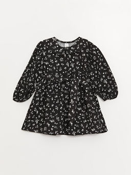 G?mlek Yaka Desenli K?z Bebek Elbise - Waikiki фото 3