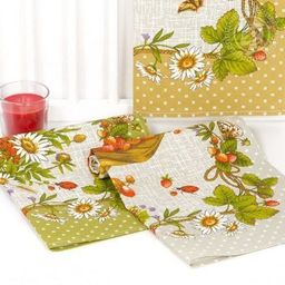 К-т полотенец Береста 50*60 см. - 3 шт. рогожка хлопок 100% - Лен поволжья фото 5