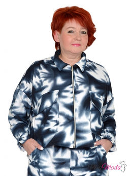 Толстовка Модель №1535 размеры 44-84 - Plusmoda фото 3