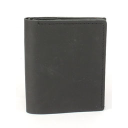 Портмоне мужское Croco-ПР-1054 натуральная кожа 2 отд, 3 карм, черный крейзи (4) 265390