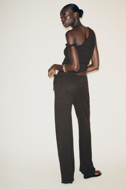 ASYMMETRIC TEXTURED TOP - Zara фото 6