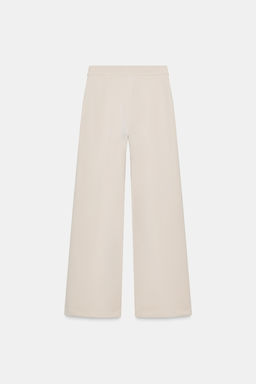 INTERLOCK STRAIGHT-LEG TROUSERS