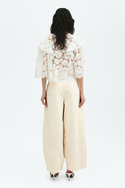 Barrel Leg Regular Waist Jeans - H&m фото 3