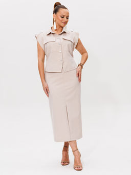 Костюм Galean Style 980 беж фото 4