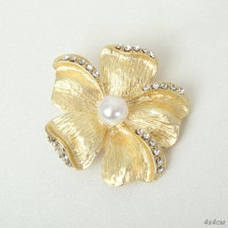 Брошь Цветок / 0468 /уп 24/ - Галеонтрейд фото 3