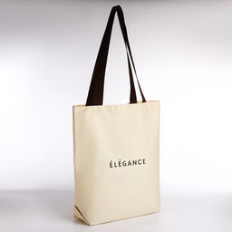 Сумка шопер ELEGANCE, 40х12х38, цвет бежевый
