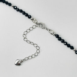 Колье из Шпинели с подвеской "Змея" 42 см +