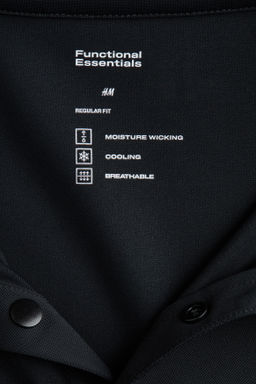 Cooling Regular Fit Polo shirt - H&m фото 9