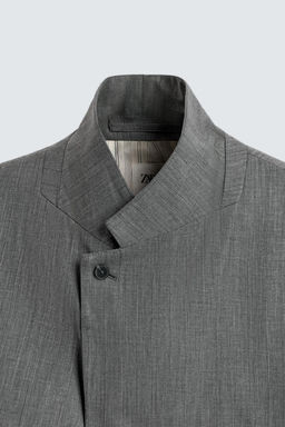 LIMITED EDITION STRIPED TEXTURED SUIT BLAZER - Zara фото 18