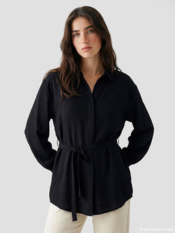 Beli Ku?akl? Oversize Kad?n G?mlek Tunik