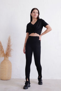 11283 Леггинсы чёрные - Martichelli фото 2