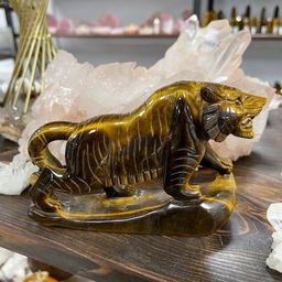 Тигр из камня Тигровый глаз