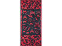 Полотенце махровое 6с102.411ж1 Охотнику(т.зеленый1) 67х150см