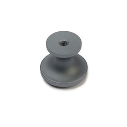 Ручка-кнопка CAPPIO RK148, d=30 мм, цвет графит, 8 шт.