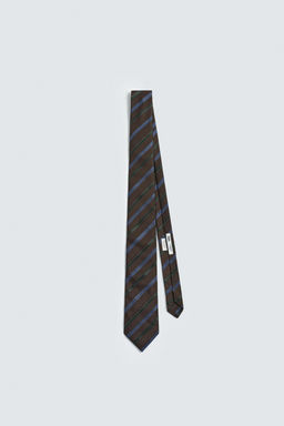 100% SILK STRIPED TIE LIMITED EDITION - Zara фото 2