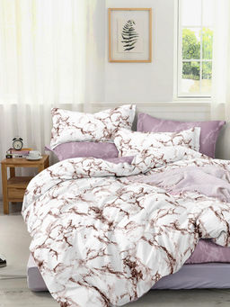 Постельное белье из поплина эксклюзив на молнии - Крушинница Евро Мини с Евро простыней (нав. 70х70)шт.