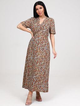 514 ПЛАТЬЕ-ХАЛАТ (Светло-серый)