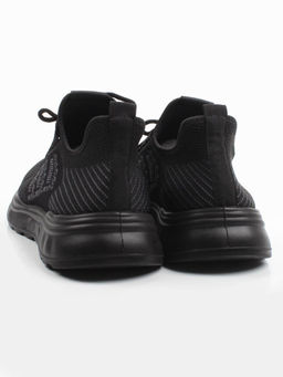 03-TEX-D01-07 BLACK Кроссовки летние мужские (текстиль)