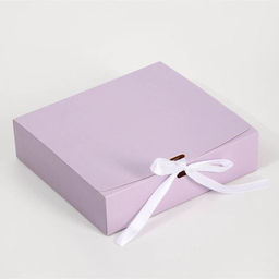Коробка складная Лавандовая, 20 х 18 х 5 см, БЕЗ ЛЕНТЫ - Дарите счастье фото 3
