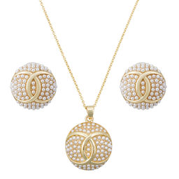 Комплект колье+серьги Fiore Luna