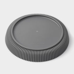 Горшок для цветов с поддоном, 15.5×16.5 см, цвет серый