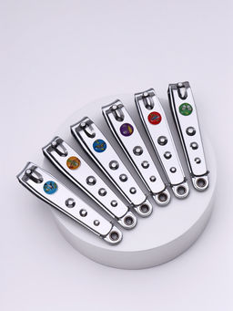 Цена за 12 шт. Кусачки книпсер педикюрные, с пилкой, 7.6 см, в коробке, МИКС - Qf фото 2