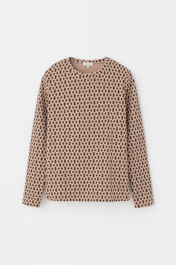 ЕВТ 3253/беж,ромбики джемпер жен