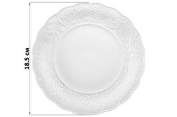 Набор тарелок круглых 2 пр. 18,5*18,5*1,5 см Лесная фантазия, фарфор - Elan gallery фото 2