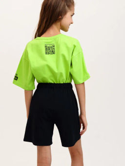 PlayToday / Шорты трикотажные для девочек  фото 4