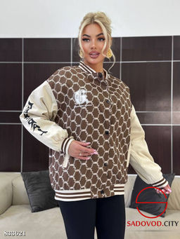 Бомбер с надписью женский - Bruno фото 7