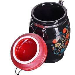 28422 Банка для сыпучих 900мл Лесная ягода дол/металл LR (х24) - Mayer&boch фото 2