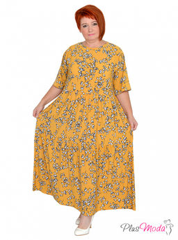 Платье Модель №1117 размеры 44-84 - Plusmoda фото 9