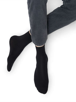 (Omsa) Classic 202 нос.муж., хлопок, бесшовные, средние (ЧЗ)